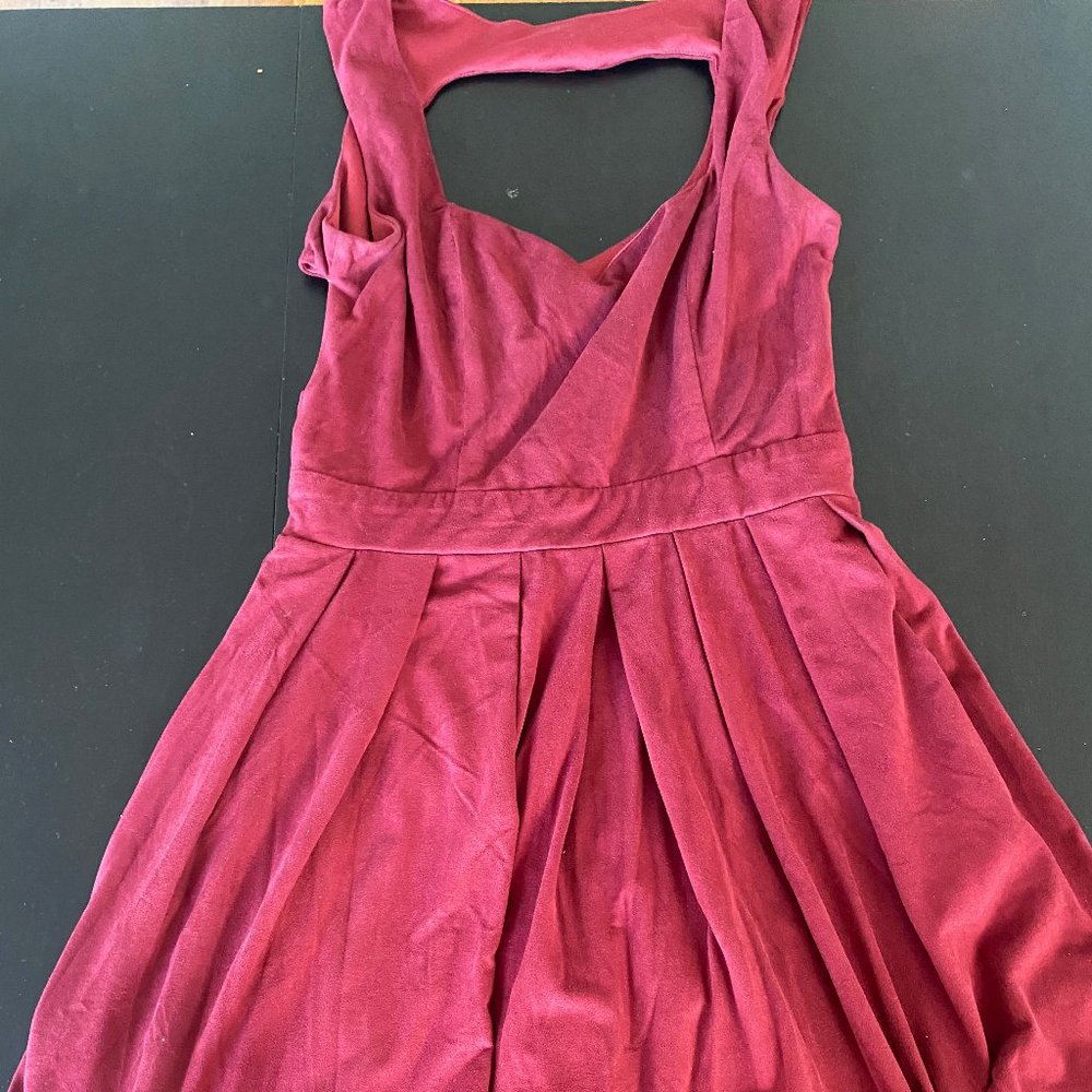 Paper Heart Crimson Dress